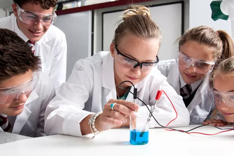 Denstone College - Science lab