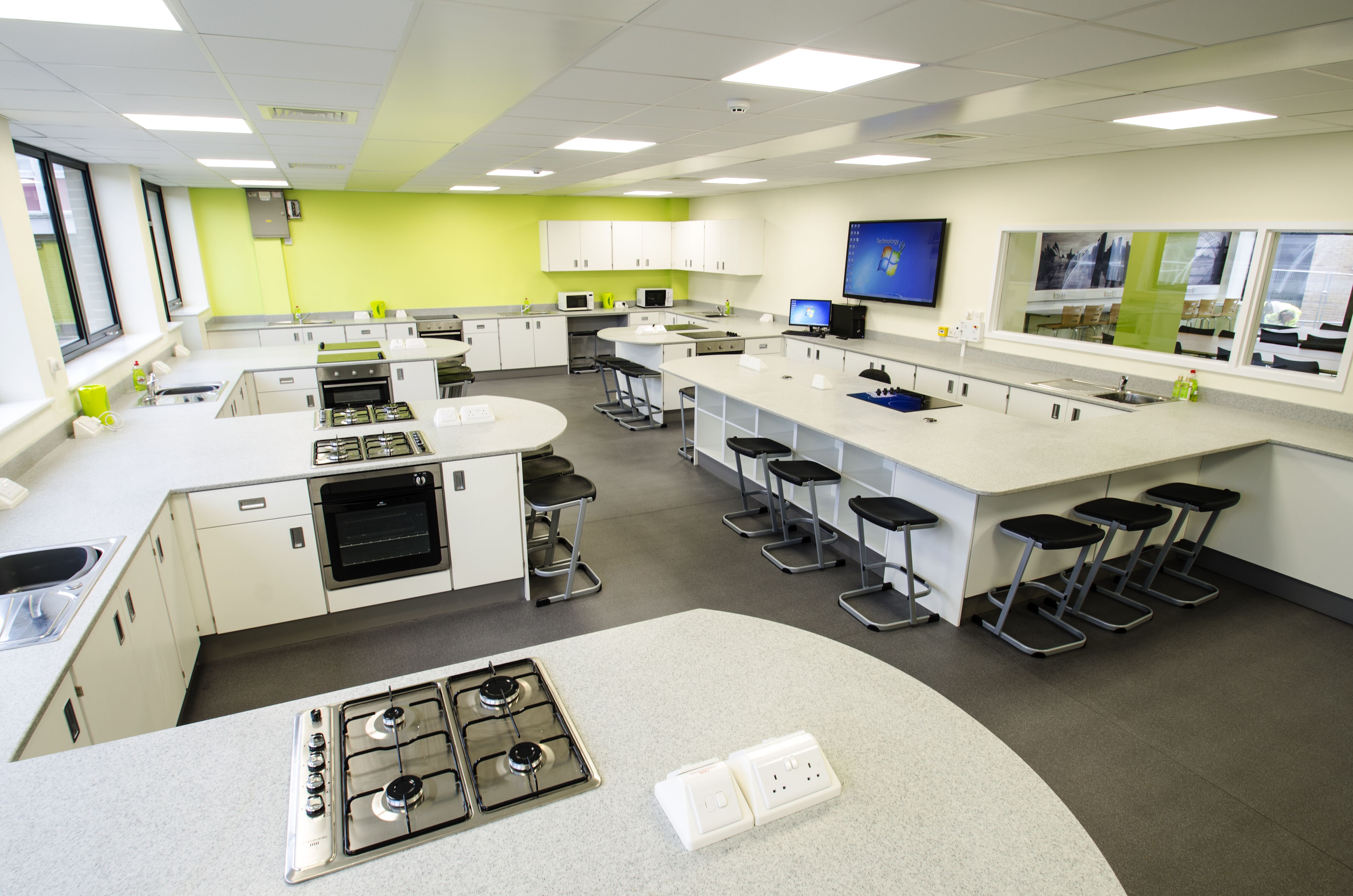 Southlands High School food technology classroom