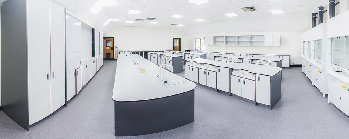 Stockport Grammar School new lab image