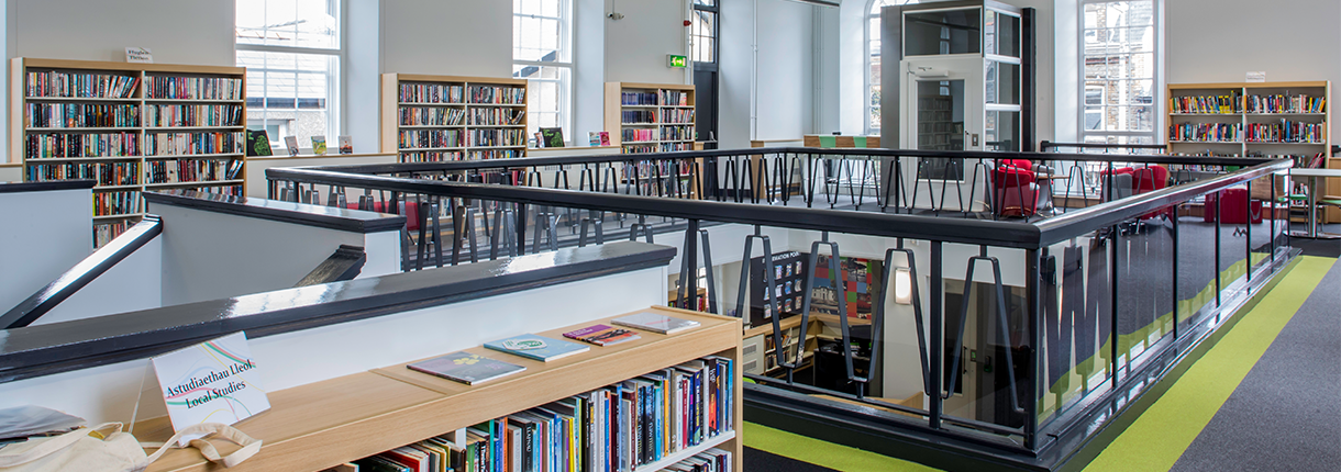 Ebbw Vale Library Mezzanine Floor